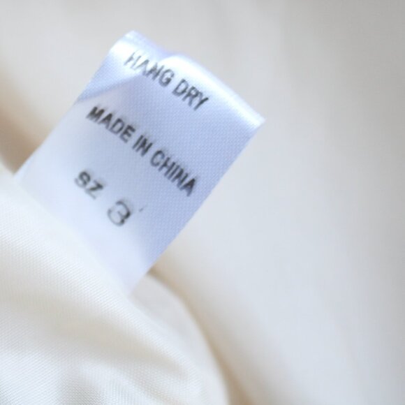 Gold Heart Cutout Sequin Formal Flower Girl Tulle Satin Dress Size 3 - Picture 5 of 6